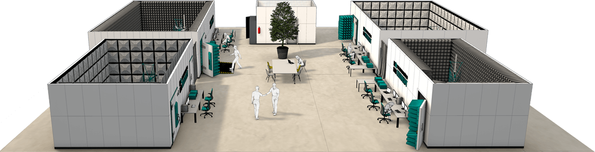 3D overview of IB-Lenhardt laboratory