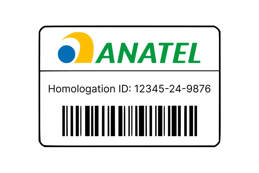 ANATEL label