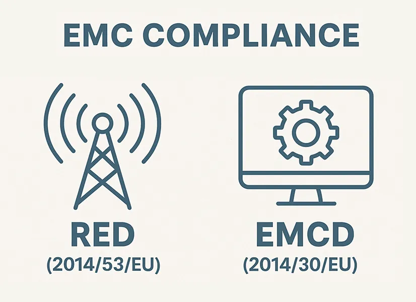 EMC Compliance: RED vs. EMCD Requirements in the EU