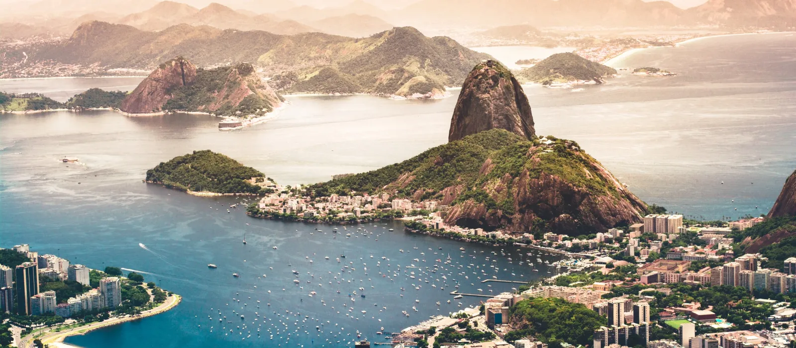 Aerial photography of Rio de Janeiro