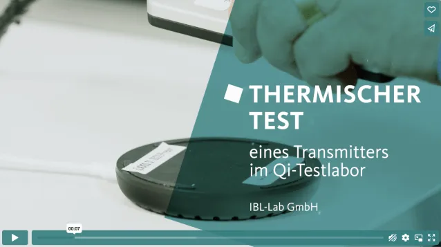 Thermischer Test Qi-Labor