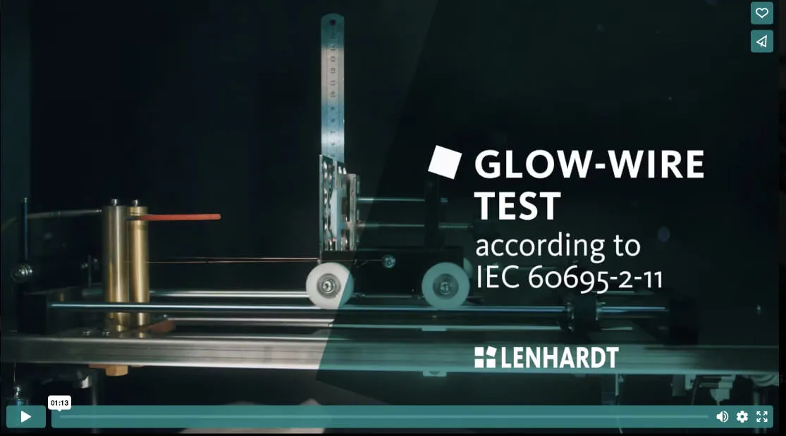 Glow Wire Testing