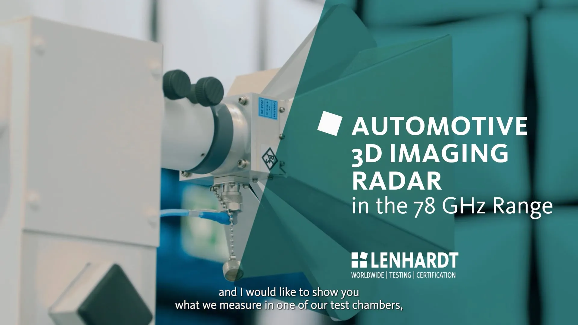 Radar d'imagerie 3D automobile gamme 78 GHz