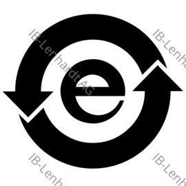 Aperçu de l'étiquette produit Chine China RoHS Label (e)