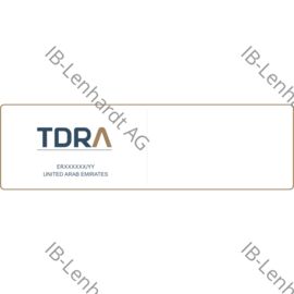 United Arab Emirates TDRA 2023 product label preview