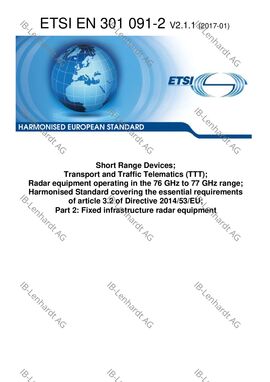 ETSI EN 301 091-2 V2.1.1
