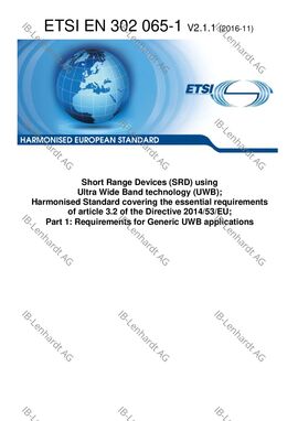 ETSI EN 302 065-1 V2.1.1