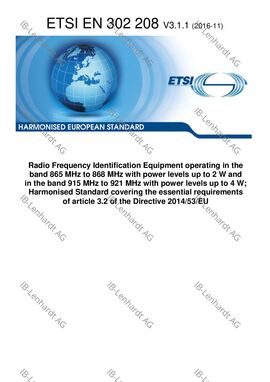 ETSI EN 302 208 V3.1.1