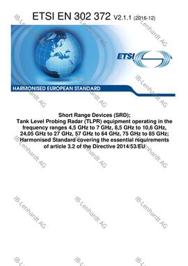 ETSI EN 302 372 V2.1.1