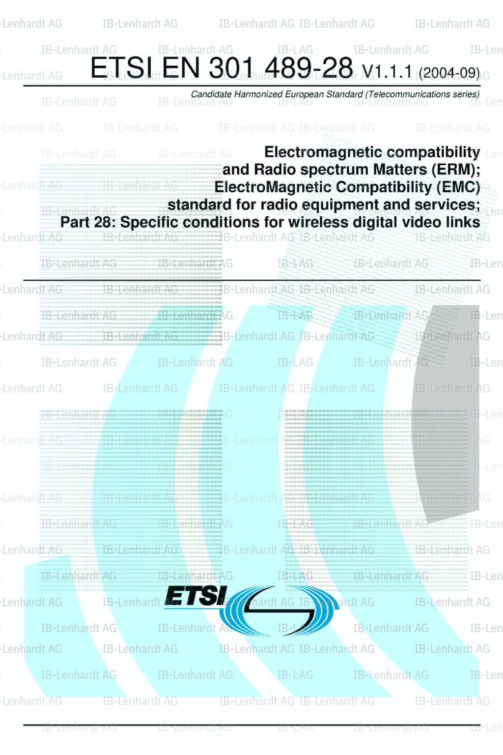 ETSI EN 301 489-28 V1.1.1