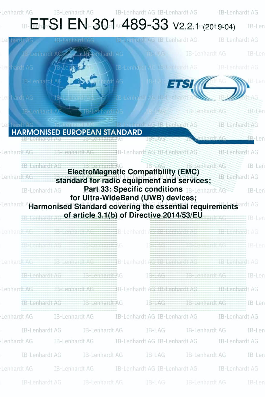 ETSI EN 301 489-33 V2.2.1