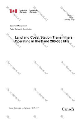 RSS-117 Issue 3