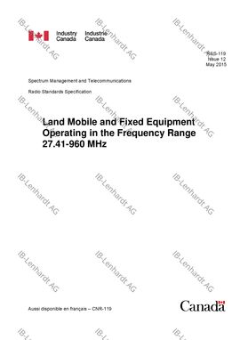 RSS-119 Issue 12