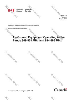 RSS-127 issue 1