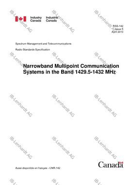RSS-142 Issue 5