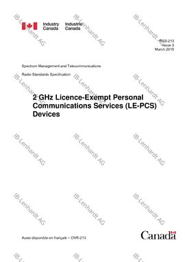 RSS-213 Issue 3