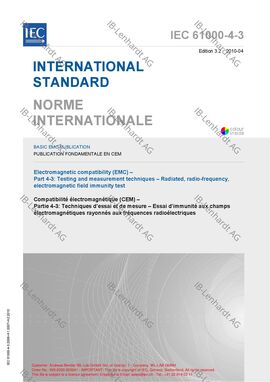 IEC 61000-4-3 Edition 3.2:2010-04