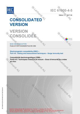 IEC 61000-4-5 Edition 3.1:2017-08