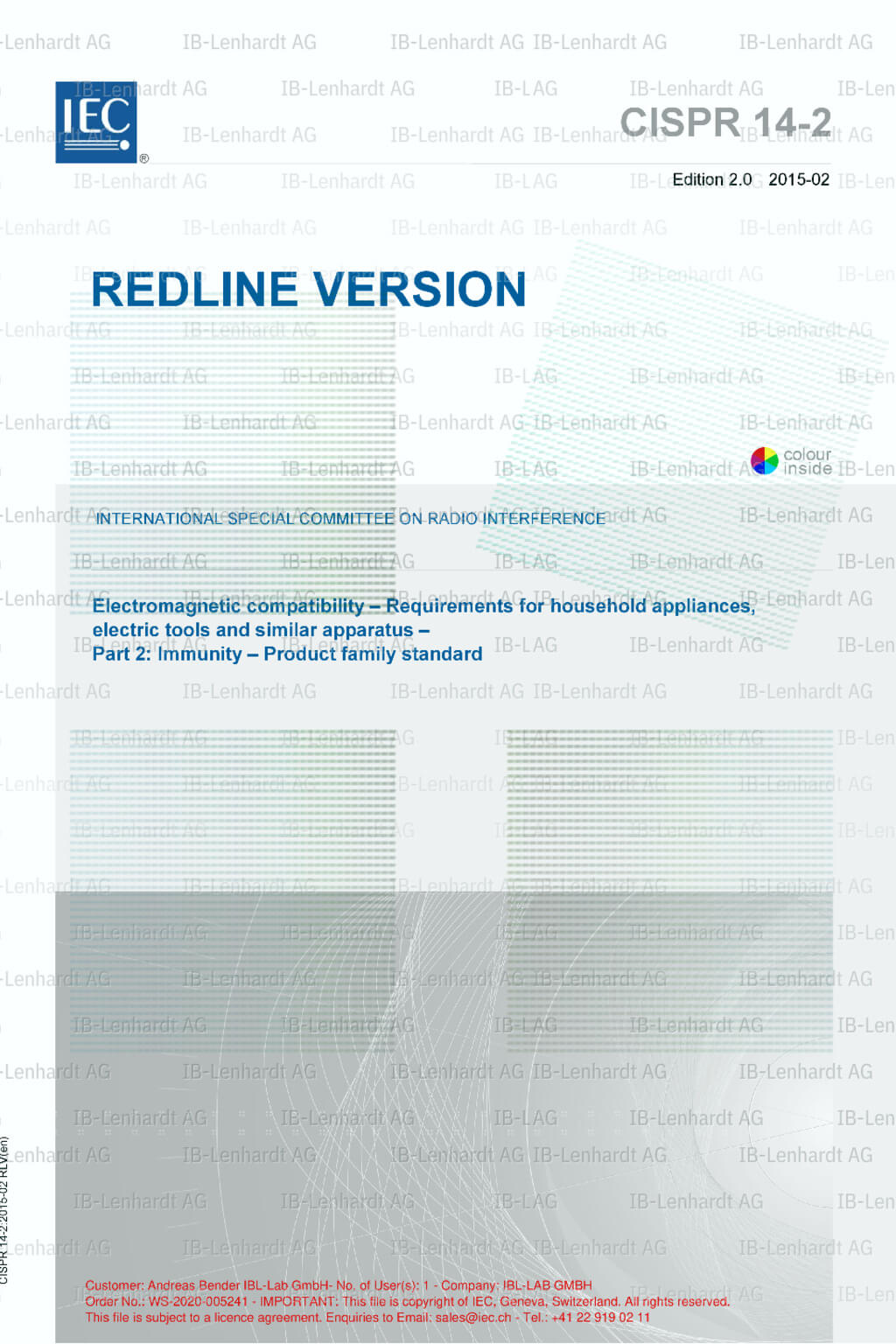 IEC CISPR 14-2 ed2.0.RLV