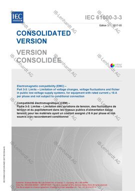 IEC 61000-3-3 Edition 3.1:2017-05