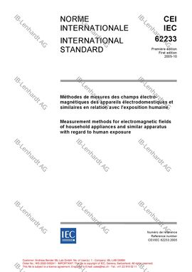 IEC 62233:2005 ed1.0