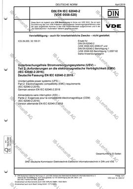 DIN EN IEC 62040-2 (VDE 0558-520):2019-04