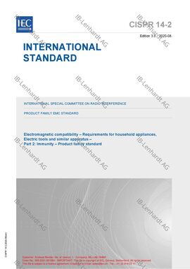 IEC CISPR 14-2 Edition 3.0:2020-08