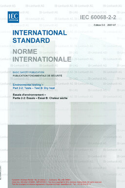IEC-60068-2-2 Cover