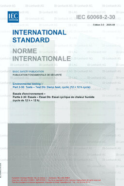 IEC-60068-2-30 Cover