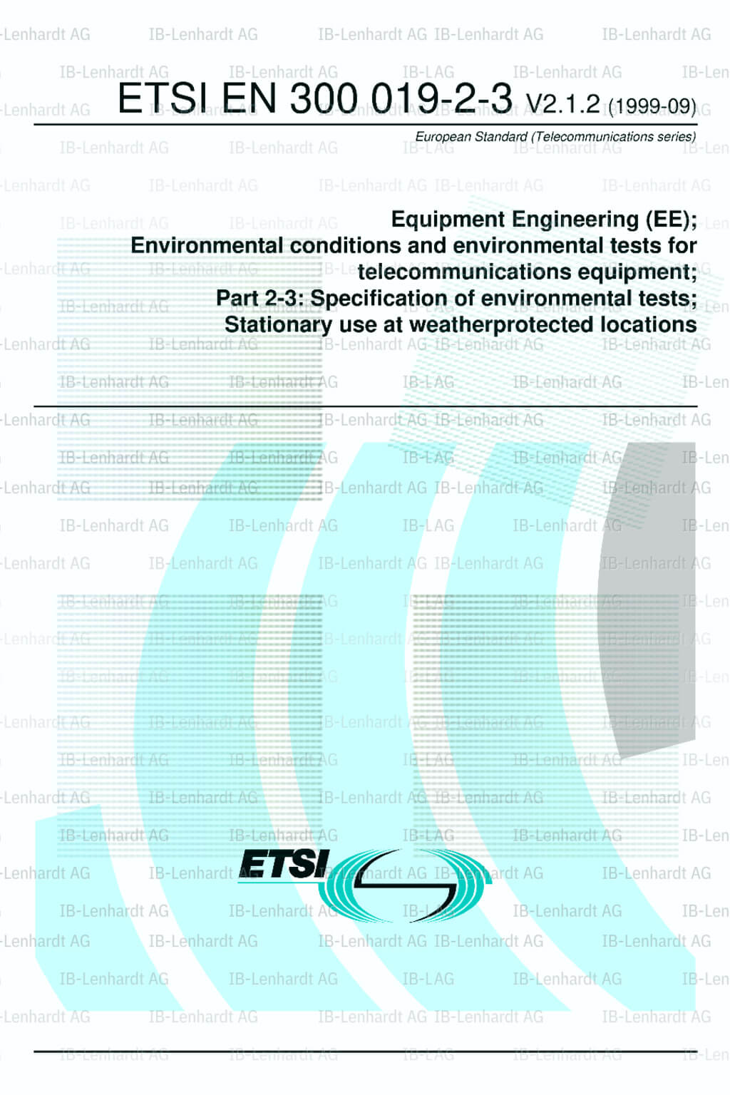 ETSI EN 300 019-2-3 V2.1.2 