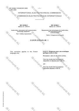 IEC 62368-1:2018/COR1:2020