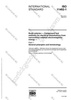 ISO 11452-1 Edition 3:2005-02