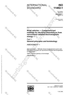 ISO 11452-1 AMD 1:2008-01