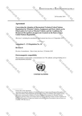 UN-ECE R-10.6 Revision 6 (2019-11)