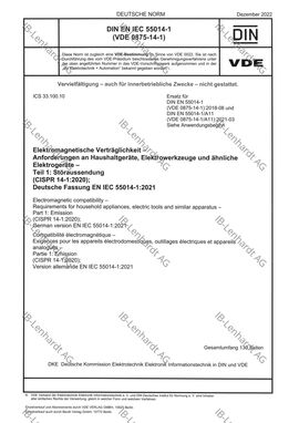 DIN EN IEC 55014-1 (VDE 0875-14-1):2022-12