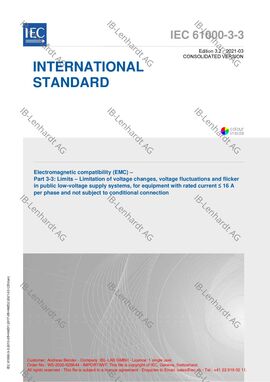 IEC 61000-3-3 Edition 3.2