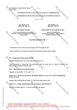 IEC 60695-2-10:2021/COR1:2024