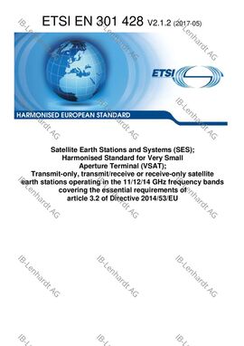 ETSI EN 301 428 V2.1.2 (2017-05)