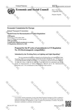 UN-ECE R-10.7 Revision 7 (Proposal)